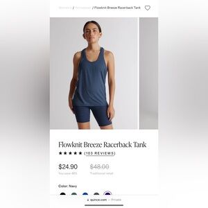 Flowknit Ultra-Soft Performance Racerback Tank